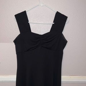 Dressy straight black dress!!